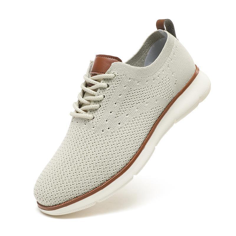 Damen Atmungsaktive Freizeit Sneakers mit elastischem Obermaterial und rutschfester Sohle Heidi Mode