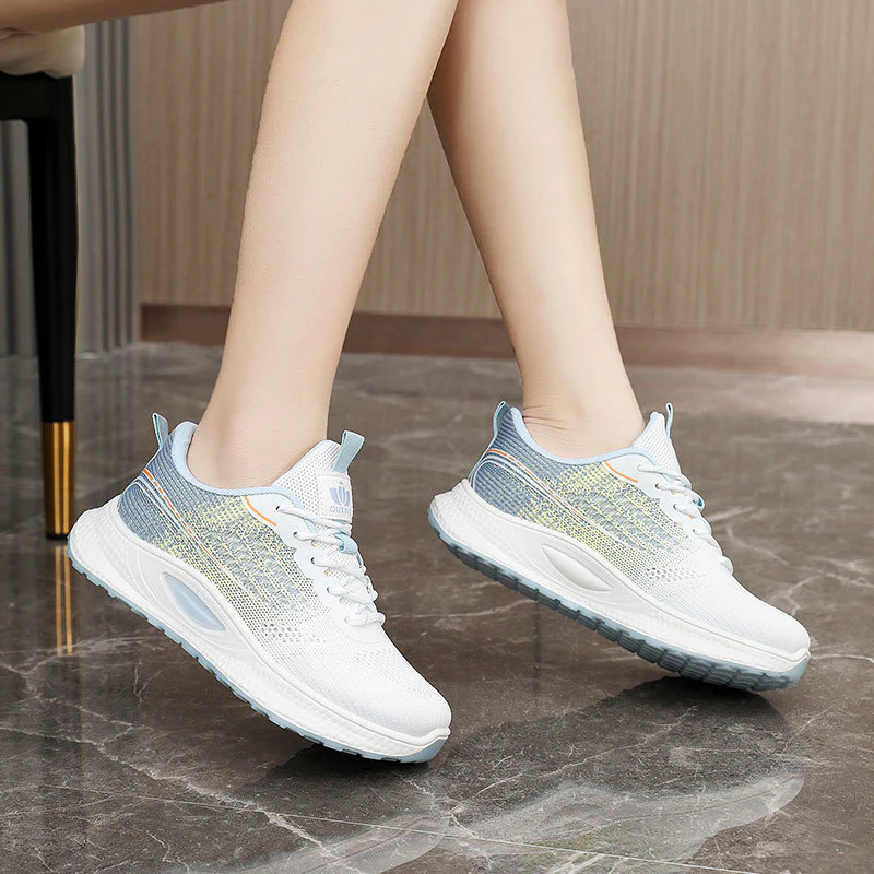 Damen Atmungsaktive Freizeit Sneakers mit flexibler Sohle und stoßdämpfendem Design Heidi Mode - Image 3