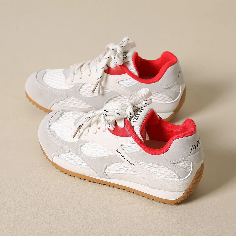 Damen Atmungsaktive Freizeit Sneakers mit innovativem Mesh-Obermaterial und rutschfester Sohle Heidi Mode - Image 2