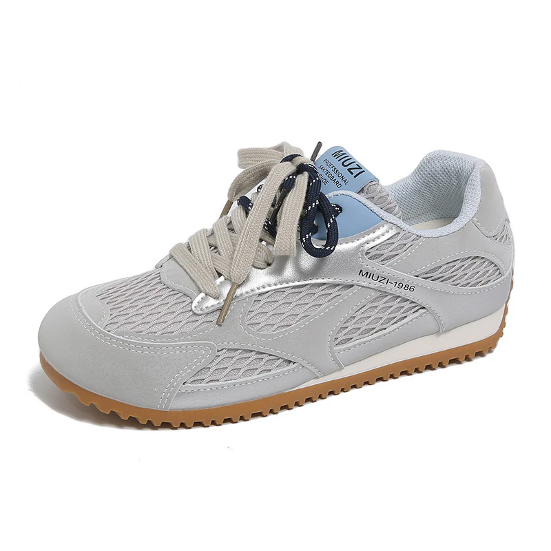 Damen Atmungsaktive Freizeit Sneakers mit innovativem Mesh-Obermaterial und rutschfester Sohle Heidi Mode - Image 7