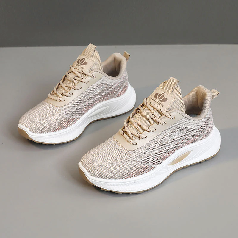 Damen Atmungsaktive Freizeitschuhe mit dämpfender Laufsohle und elastischem Obermaterial Heidi Mode - Image 6