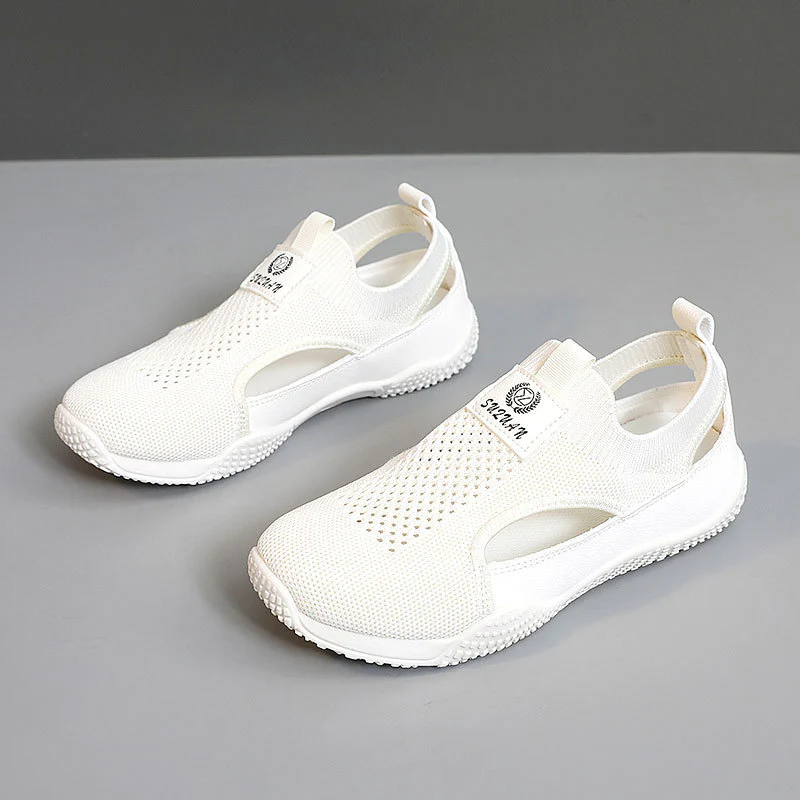 Damen Atmungsaktive Freizeitschuhe mit elastischem Einstieg und rutschfester Sohle Heidi Mode - Image 7