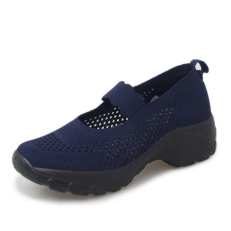 Damen Atmungsaktive Freizeitschuhe mit elastischem Schnürsystem Heidi Mode - Image 10