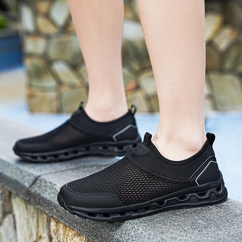 Damen Atmungsaktive Freizeitschuhe mit elastischem Slip-On Design Heidi Mode - Image 4
