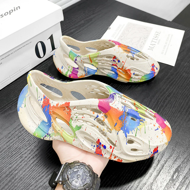 Damen Atmungsaktive Freizeitschuhe mit farbenfrohem Design und rutschfester Sohle Heidi Mode - Image 4
