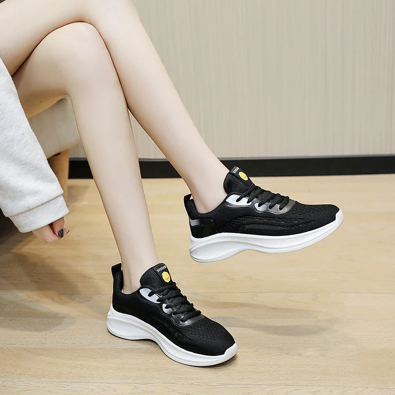 Damen atmungsaktive Freizeitschuhe mit flexiblem Sohlenprofil Heidi Mode - Image 3