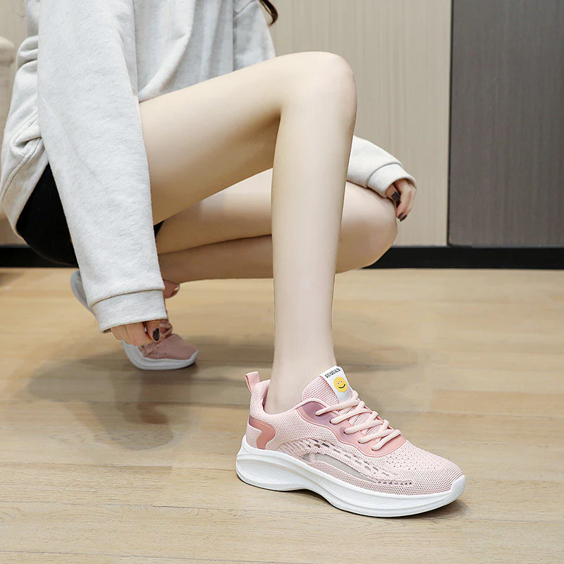 Damen atmungsaktive Freizeitschuhe mit flexiblem Sohlenprofil Heidi Mode - Image 4
