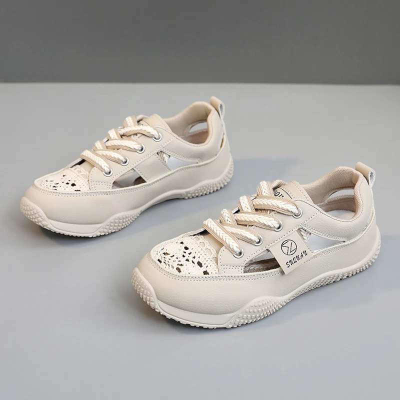Damen Atmungsaktive Freizeitschuhe mit floralem Netzdesign Heidi Mode - Image 6