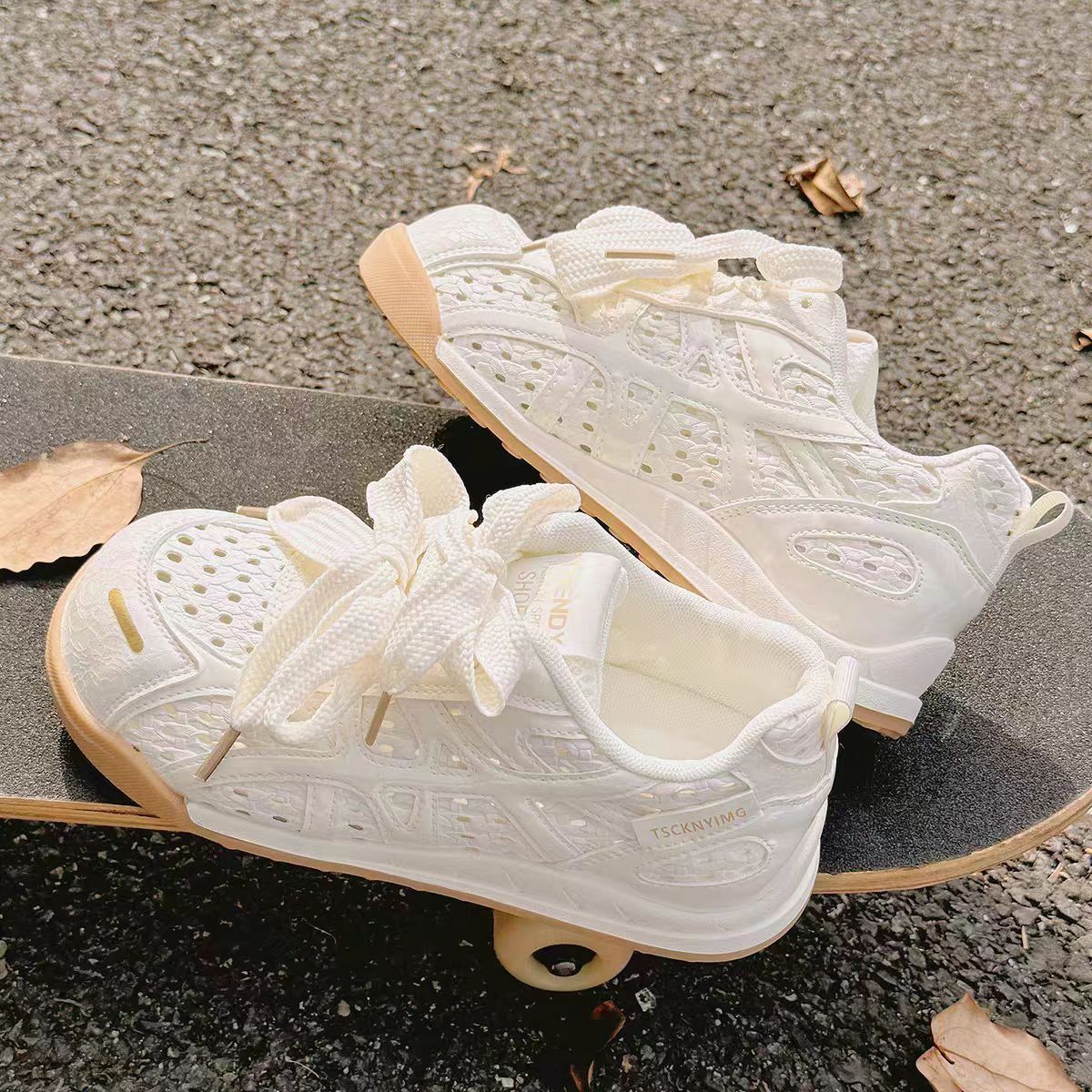 Damen Atmungsaktive Freizeitschuhe mit gesundheitsfördernder Sohle und praktischen Schnürsystem Heidi Mode - Image 7