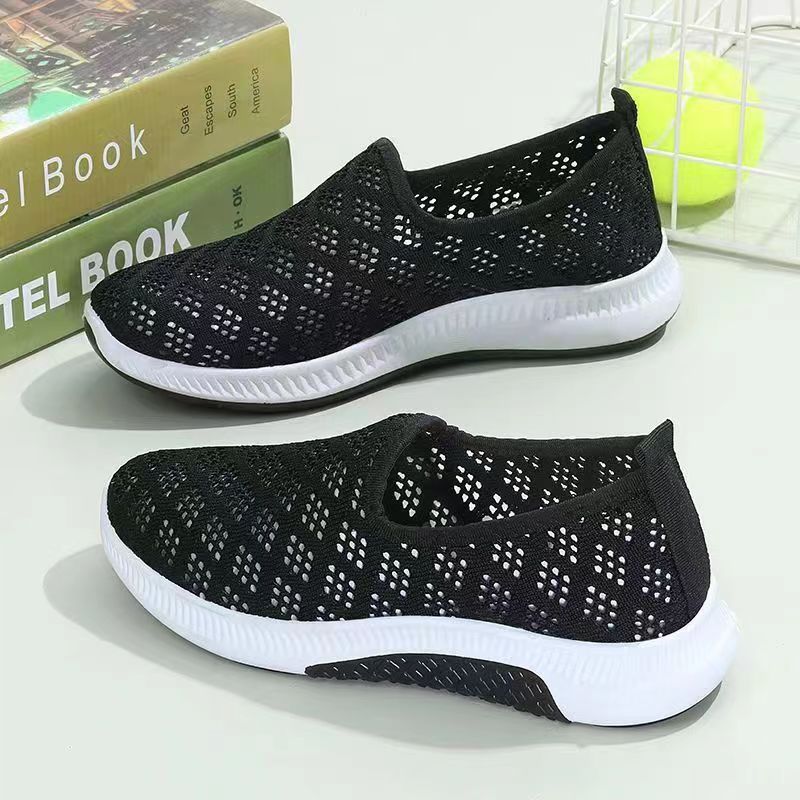 Damen atmungsaktive Freizeitschuhe mit leichtem Mesh-Obermaterial und rutschfester Sohle Heidi Mode - Image 7