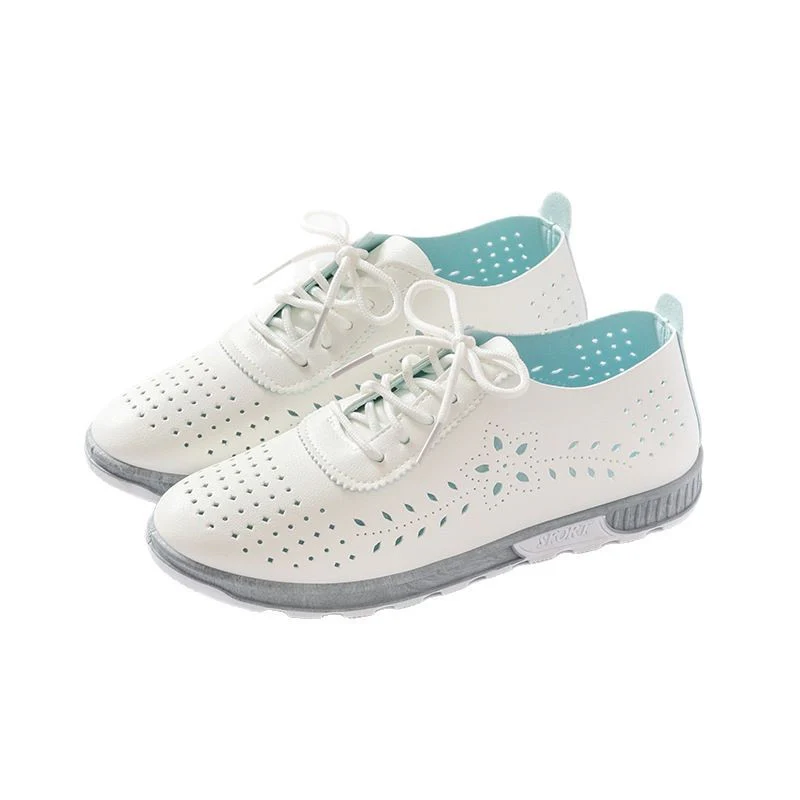 Damen Atmungsaktive Freizeitschuhe mit perforiertem Obermaterial und flexibler Sohle Heidi Mode - Image 5