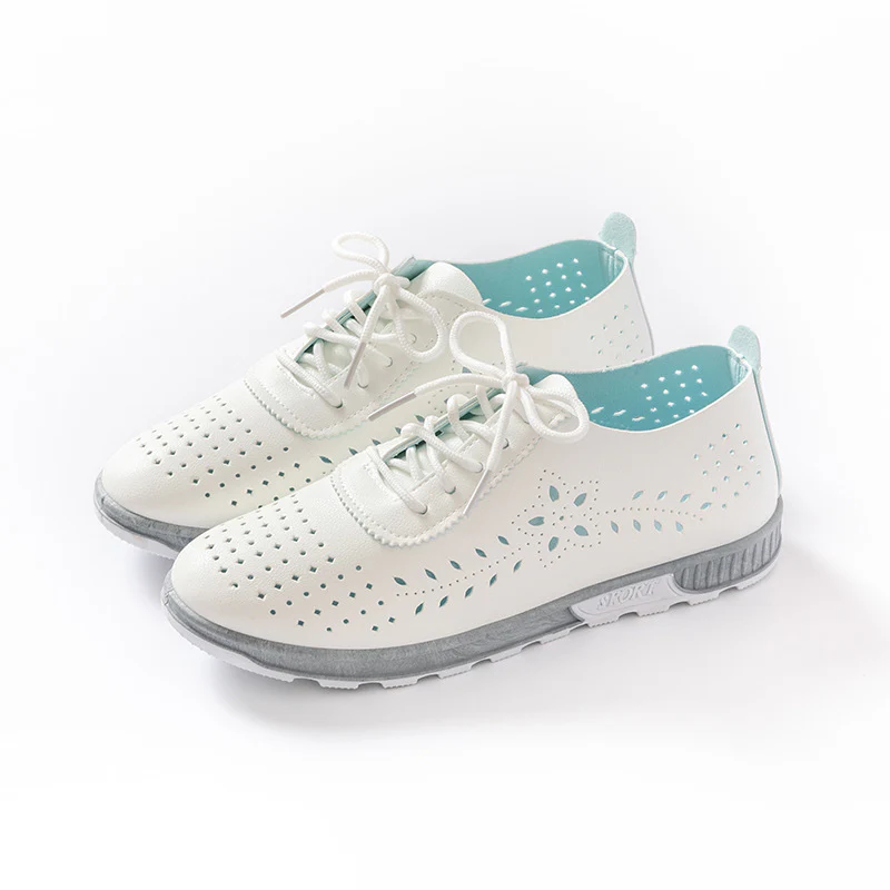 Damen Atmungsaktive Freizeitschuhe mit perforiertem Obermaterial und flexibler Sohle Heidi Mode - Image 6