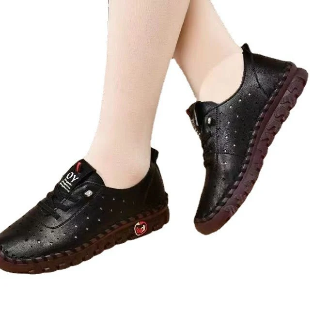Damen Atmungsaktive Freizeitschuhe mit rutschfester Sohle und bequemem Fersenbereich Heidi Mode - Image 5