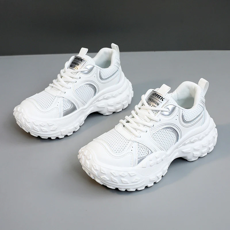 Damen atmungsaktive Freizeitsneaker mit dämpfender Sohle und modernem Laufdesign Heidi Mode - Image 6