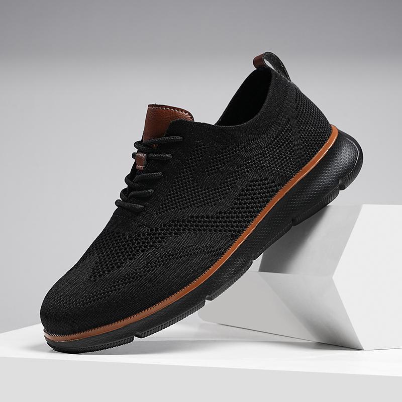 Damen Atmungsaktive Freizeitsneaker mit elastischem Obermaterial und rutschfester Sohle Heidi Mode - Image 2