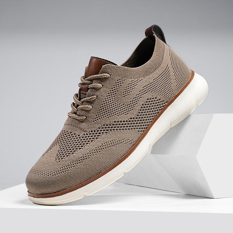 Damen Atmungsaktive Freizeitsneaker mit elastischem Obermaterial und rutschfester Sohle Heidi Mode - Image 4
