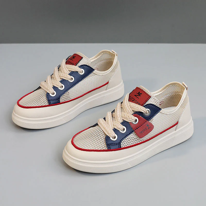 Damen Atmungsaktive Freizeitsneaker mit elastischer Schnürung und rutschfester Sohle Heidi Mode - Image 8
