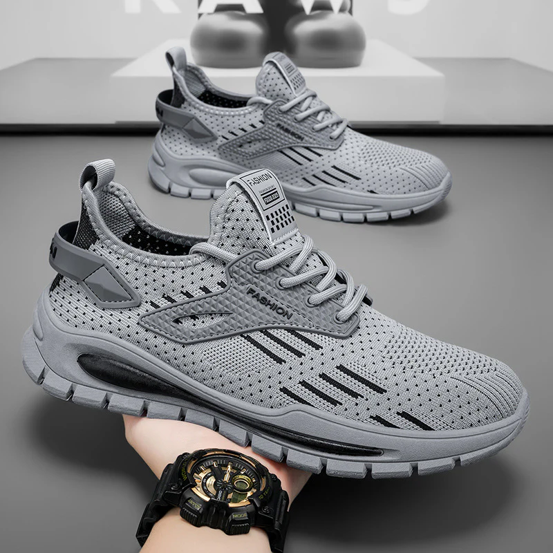 Damen Atmungsaktive Freizeitsneaker mit ergonomischer Dämpfung und rutschfester Sohle Heidi Mode - Image 2