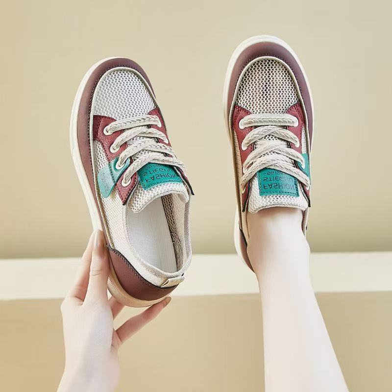 Damen Atmungsaktive Freizeitsneaker mit flexiblem Sohlenprofil Heidi Mode - Image 7