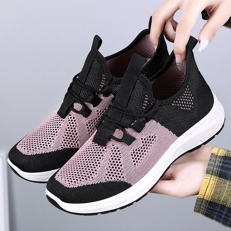 Damen Atmungsaktive Freizeitsneaker mit innovativem Schnellschnürsystem Heidi Mode - Image 2