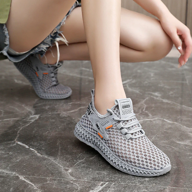 Damen Atmungsaktive Freizeitsneaker mit innovativer Dämpfungstechnologie Heidi Mode - Image 4