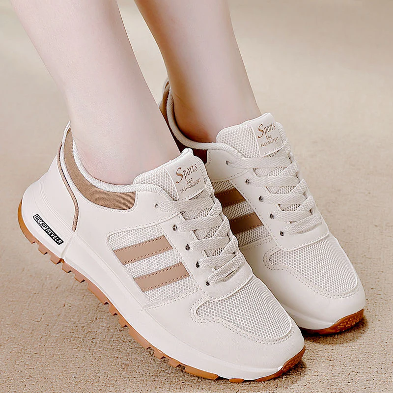 Damen Atmungsaktive Freizeitsneaker mit komfortablem Fußbett und rutschfester Sohle Heidi Mode