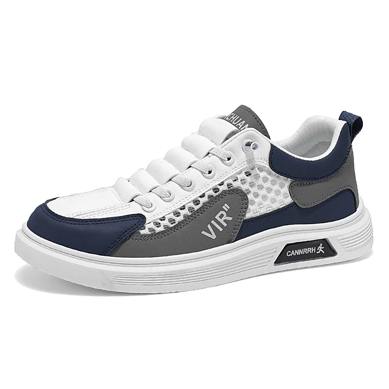 Damen Atmungsaktive Freizeitsneaker mit modernen Einsätzen und rutschfester Sohle Heidi Mode - Image 5