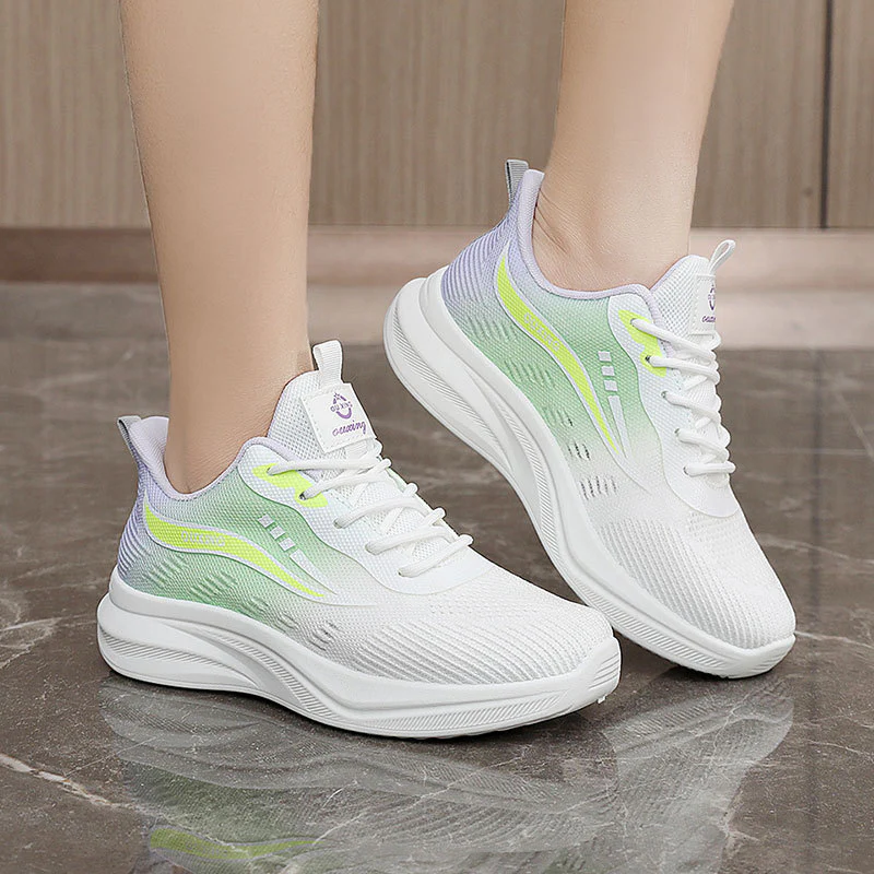 Damen Atmungsaktive Freizeitsneaker mit moderner Dämpfungstechnologie Heidi Mode - Image 3
