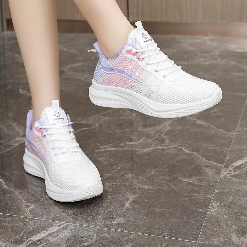 Damen Atmungsaktive Freizeitsneaker mit moderner Dämpfungstechnologie Heidi Mode - Image 4