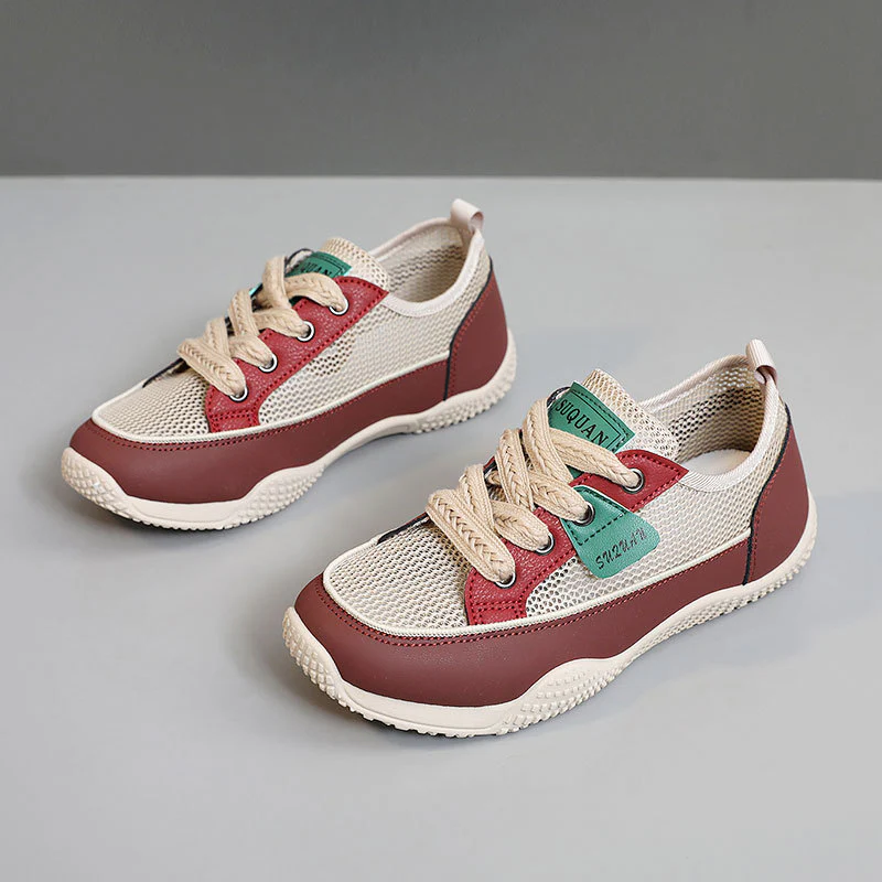 Damen Atmungsaktive Freizeitsneaker mit robustem Profil und modischen Akzenten Heidi Mode - Image 6