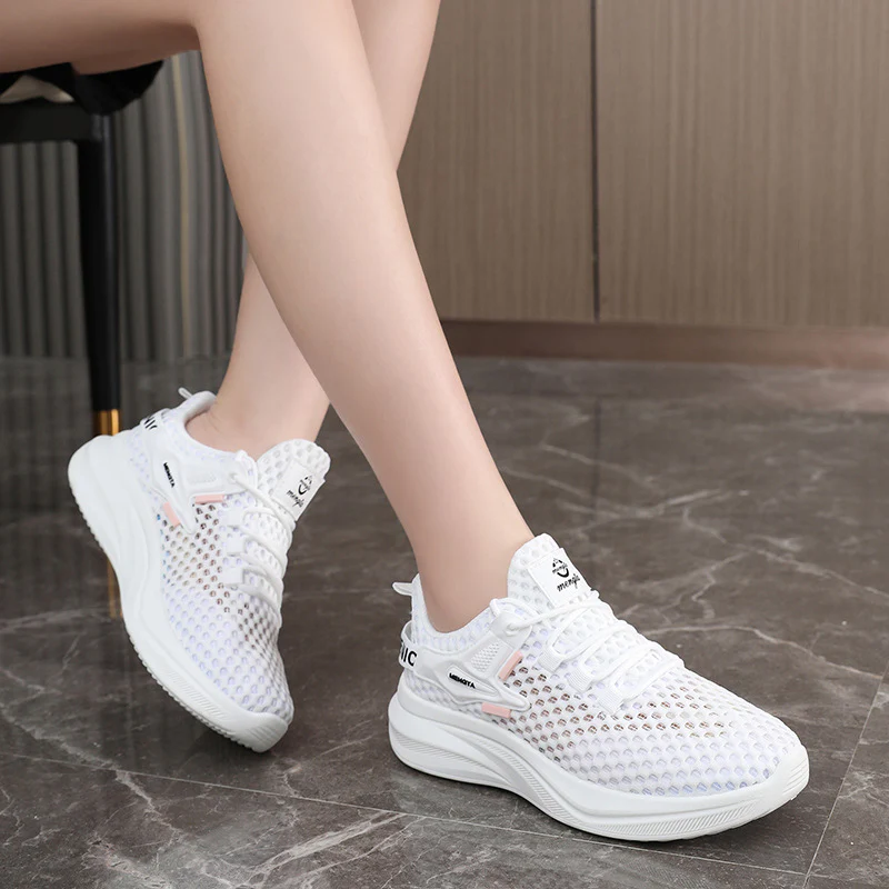 Damen atmungsaktive Freizeitsneaker mit rutschfester Laufsohle und innovativer Dämpfung Heidi Mode - Image 3