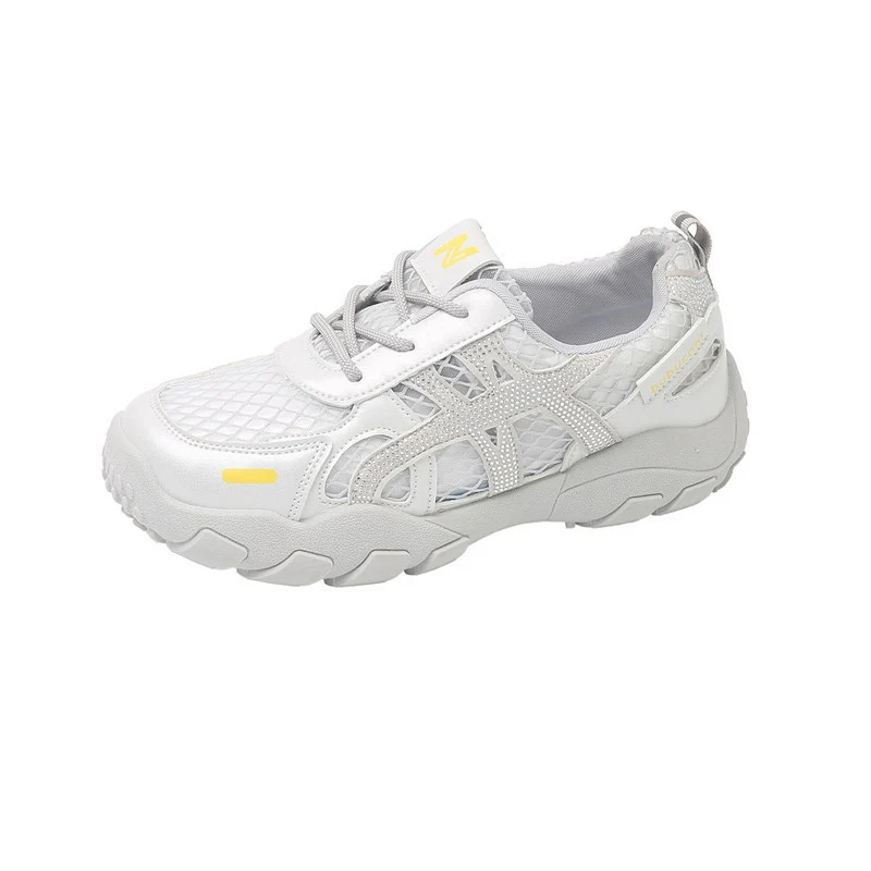 Damen Atmungsaktive Freizeitsneaker mit rutschfester Laufsohle und stabiler Konstruktion Heidi Mode - Image 5