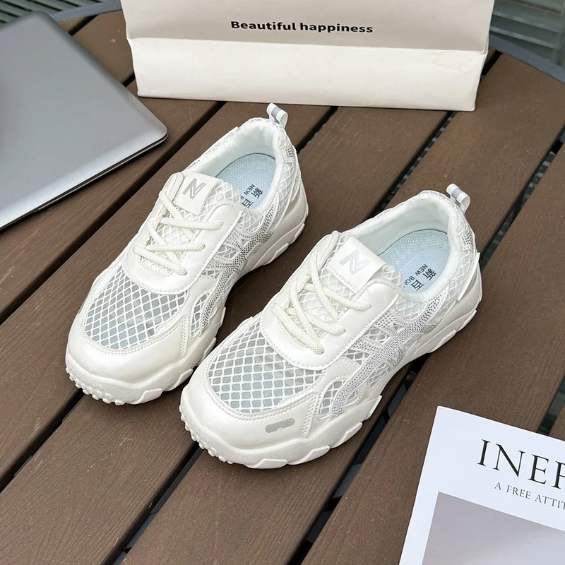 Damen Atmungsaktive Freizeitsneaker mit rutschfester Laufsohle und stabiler Konstruktion Heidi Mode - Image 6