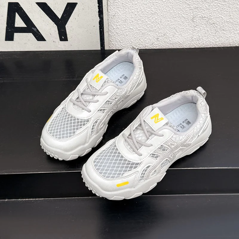 Damen Atmungsaktive Freizeitsneaker mit rutschfester Laufsohle und stabiler Konstruktion Heidi Mode - Image 7