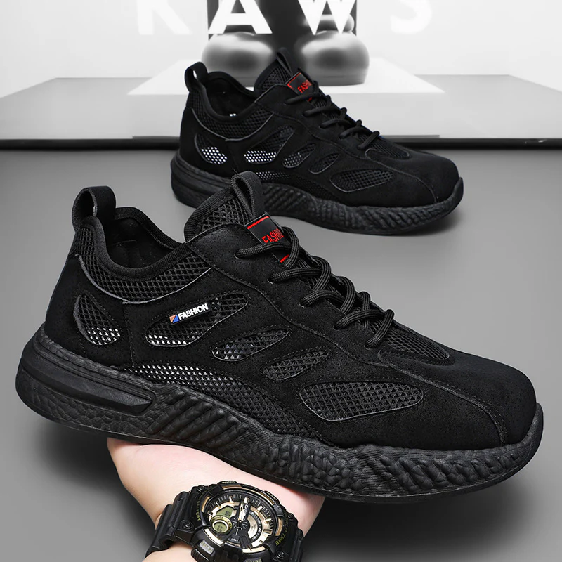 Damen Atmungsaktive Freizeitsneaker mit rutschfester Sohle und flexiblem Dämpfungssystem Heidi Mode - Image 2