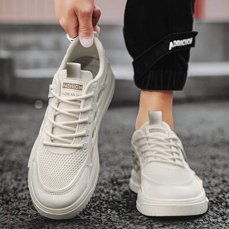 Damen Atmungsaktive Freizeitsneaker mit rutschfester Sohle und flexiblem Sohlenaufbau Heidi Mode - Image 2