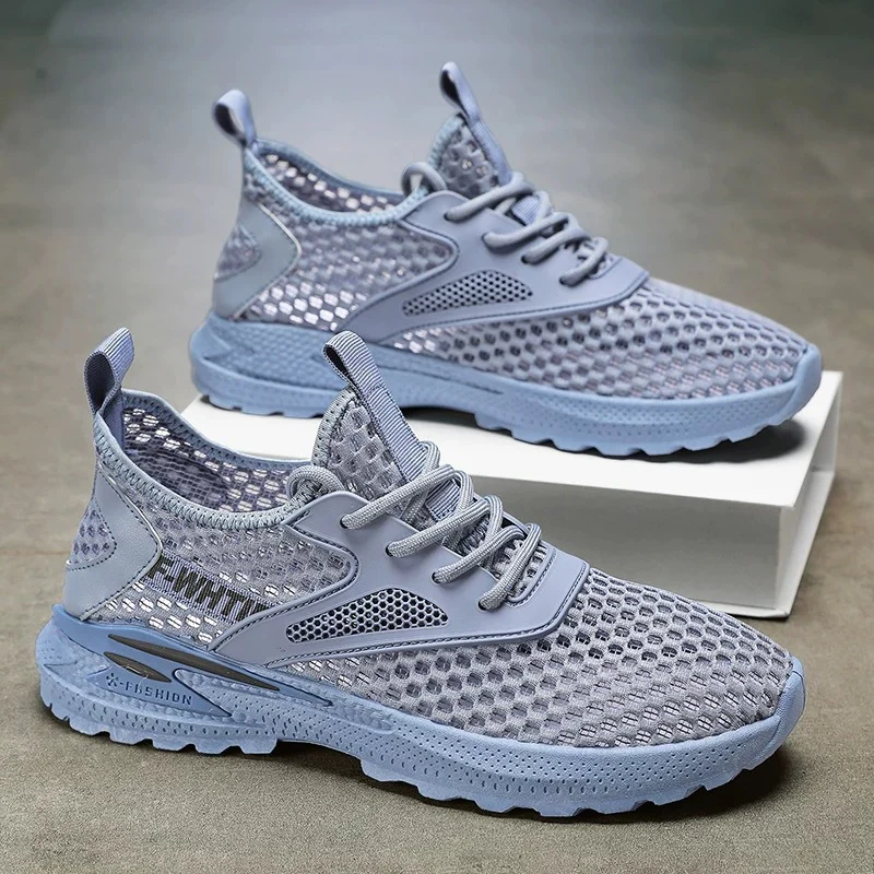 Damen Atmungsaktive Freizeitsneakers mit flexibler Sohle und leichter Mesh-Oberfläche Heidi Mode - Image 8