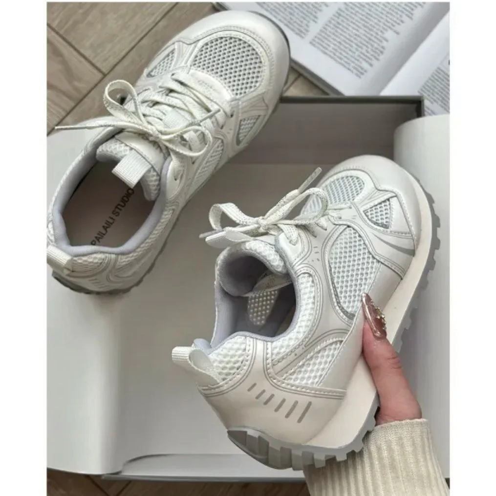 Damen Atmungsaktive Freizeitsneakers mit rutschfester Sohle und elegantem Design Heidi Mode - Image 4