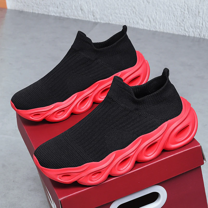 Damen Atmungsaktive High-Cut Sneakers mit innovativer Dämpfungstechnologie Heidi Mode - Image 3