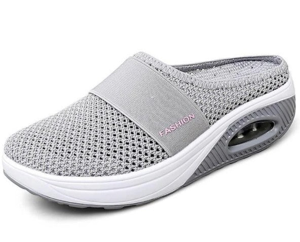 Damen Atmungsaktive Komfort Clogs mit innovativem Dämpfungssystem Heidi Mode - Image 7