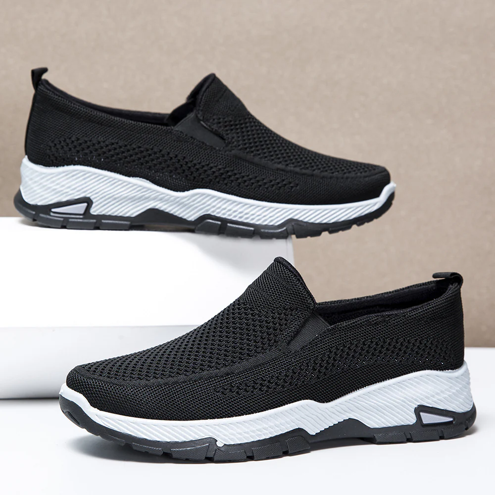 Damen Atmungsaktive Komfort-Sneaker mit elastischem Obermaterial Heidi Mode - Image 4
