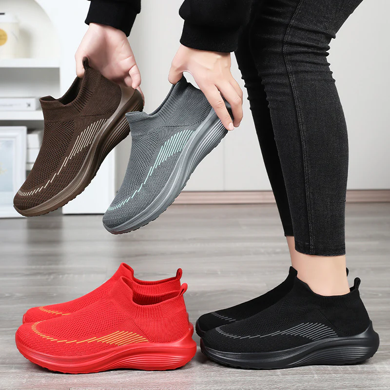 Damen atmungsaktive Komfort Sneakers Heidi Mode - Image 3