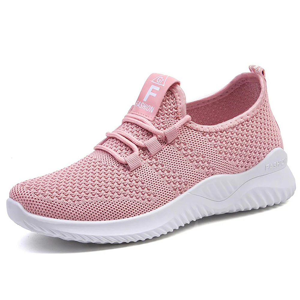 Damen Atmungsaktive Komfort Sneakers mit elastischem Strickdesign Heidi Mode - Image 3