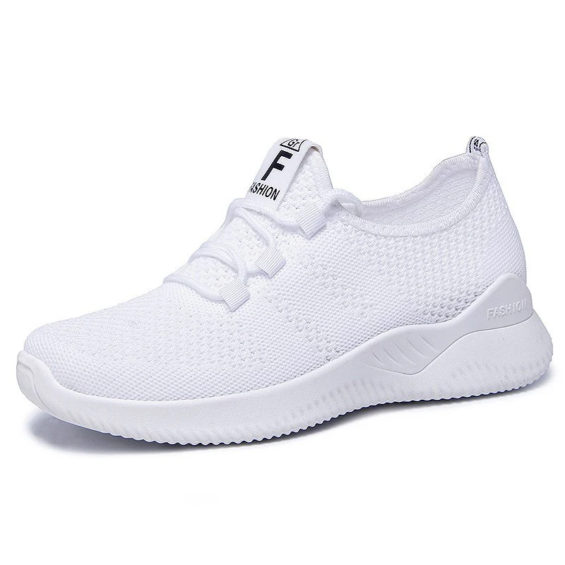 Damen Atmungsaktive Komfort Sneakers mit elastischem Strickdesign Heidi Mode - Image 5