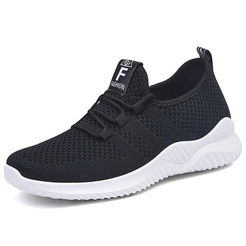 Damen Atmungsaktive Komfort Sneakers mit elastischem Strickdesign Heidi Mode - Image 7