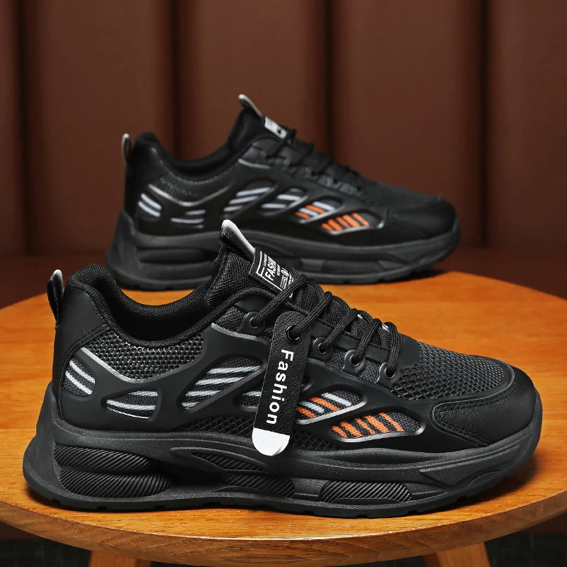 Damen Atmungsaktive Lauf-Sneaker mit dämpfendem Sohlenprofil und modernen Akzenten Heidi Mode - Image 5