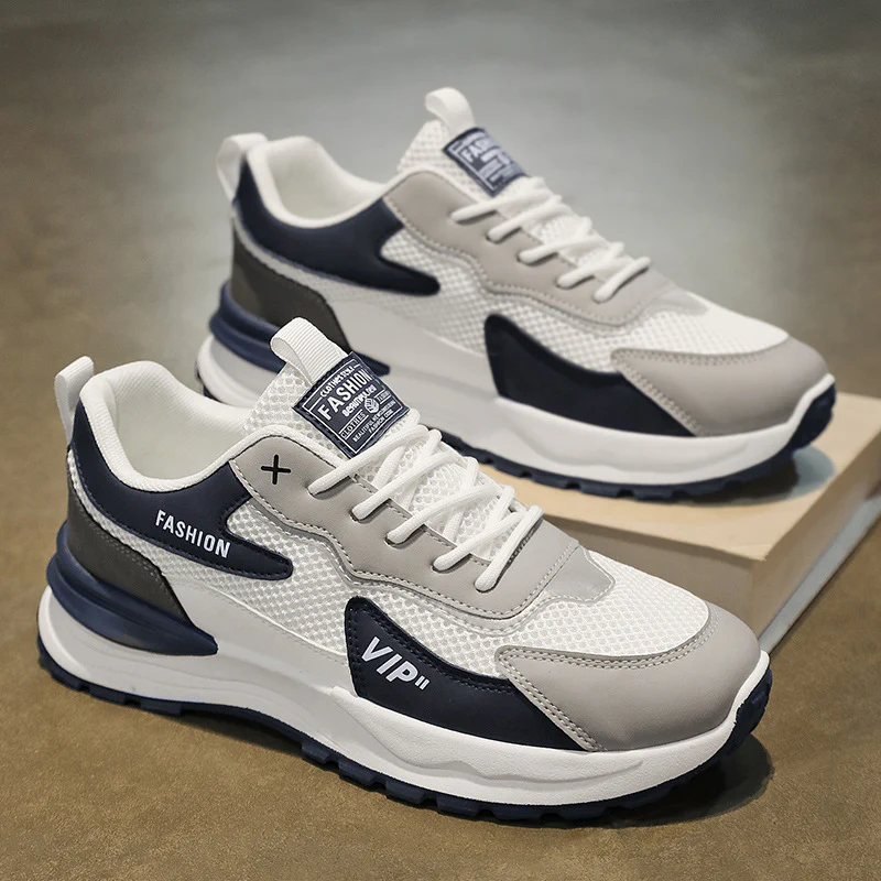 Damen Atmungsaktive Lauf-Sneaker mit dämpfendem Sohlenprofil und modernen Akzenten Heidi Mode - Image 6
