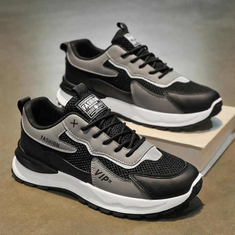 Damen Atmungsaktive Lauf-Sneaker mit dämpfendem Sohlenprofil und modernen Akzenten Heidi Mode - Image 8
