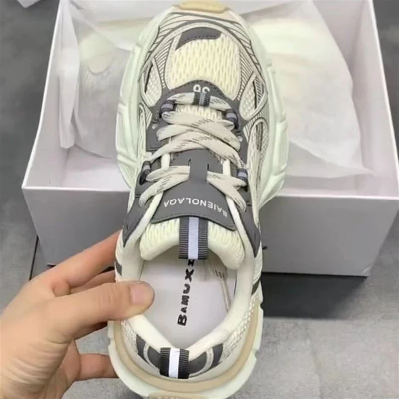 Damen Atmungsaktive Lauf-Sneaker mit ergonomischer Dämpfung und modernem Design Heidi Mode - Image 3