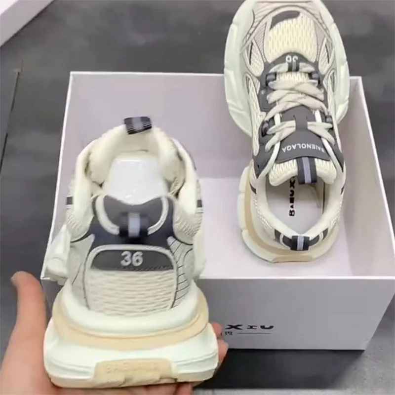 Damen Atmungsaktive Lauf-Sneaker mit ergonomischer Dämpfung und modernem Design Heidi Mode - Image 4